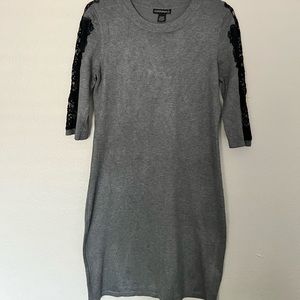 ESPERANZA knit dress. Gray size L